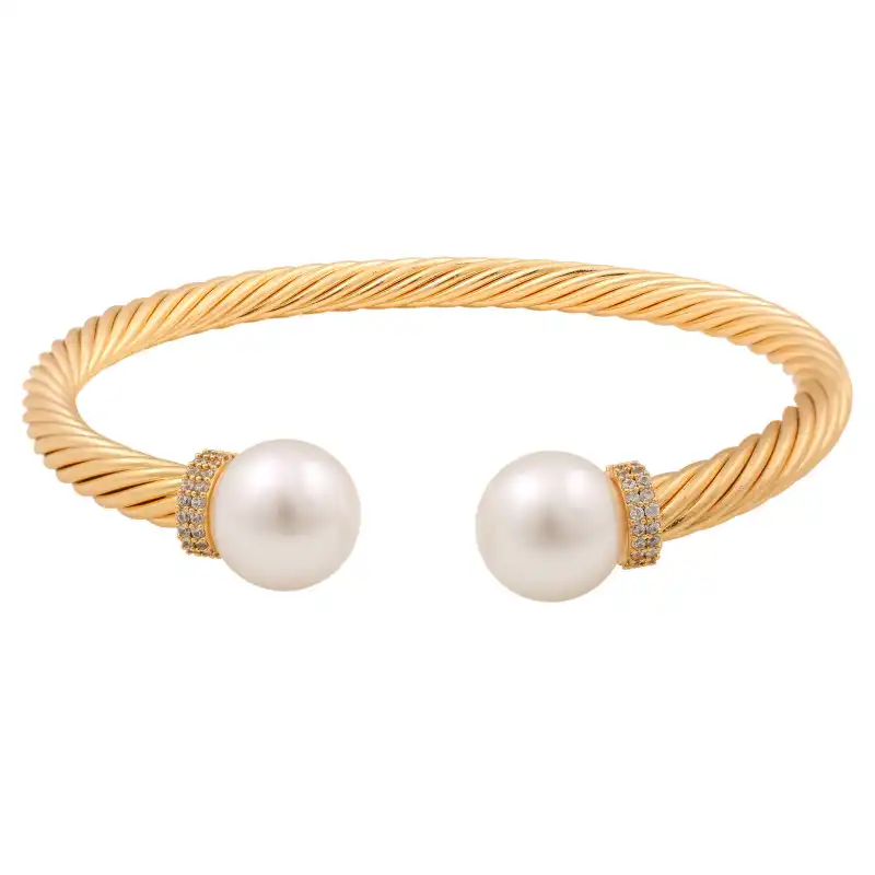 دستبند النگویی زنانه مدل بنگل - Brn013