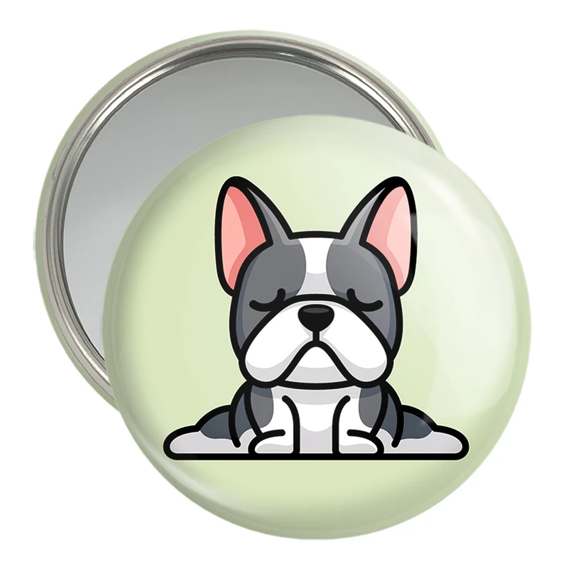 آینه جیبی خندالو مدل حیوانات بامزه سگ کد 28388