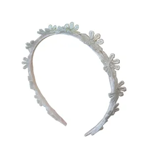 تل مو دخترانه مدل گل