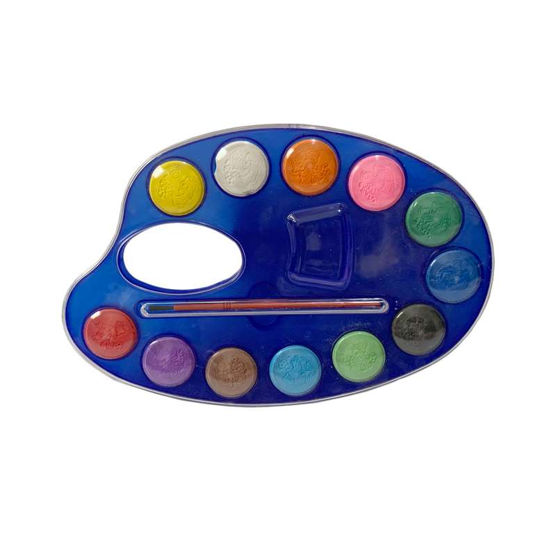 آبرنگ 12 رنگ مدل فیل کوچولو