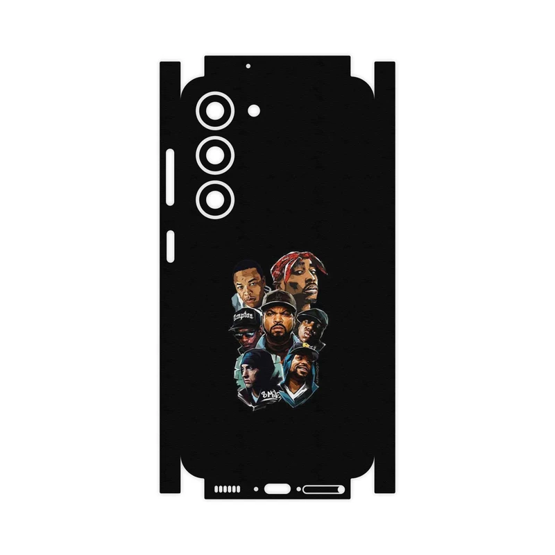 برچسب پوششی ماهوت مدل Great Rappers Digital Art-FullSkin مناسب برای گوشی موبایل سامسونگ Galaxy S23