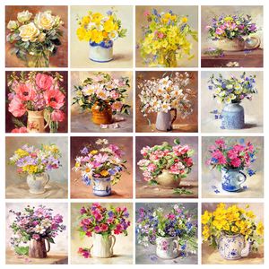 مگنت مدل گل های بهاری کد 5.5 مجموعه 16 عددی