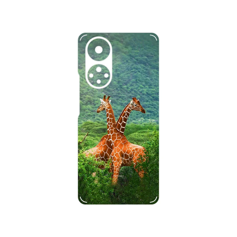 برچسب پوششی ماهوت مدل Giraffe مناسب برای گوشی موبایل آنر 50