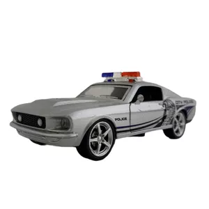 ماشین بازی مدل عقب کش طرح فورد موستانگ پلیس کد 269-FMP