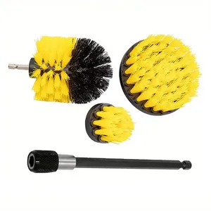 فرچه سر دریلی مدل Brush Head مجموعه 4 عددی