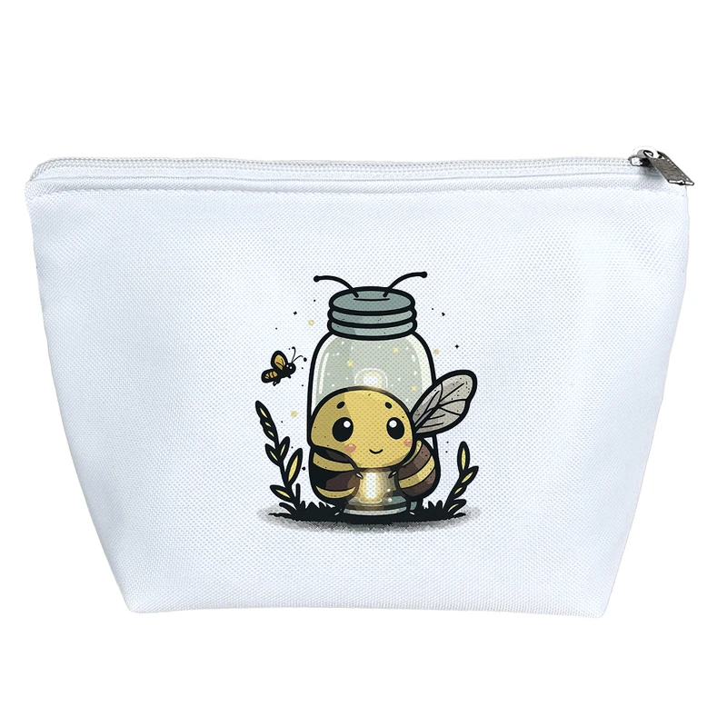 کیف لوازم آرایش دخترانه خندالو مدل کرم شب تاب کد H1577