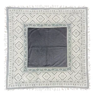 رومیزی مخمل مدل سنتی