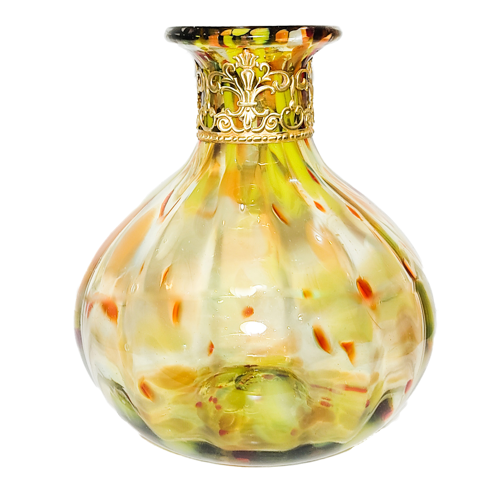 گلدان شیشه ای مدل پارمیدا