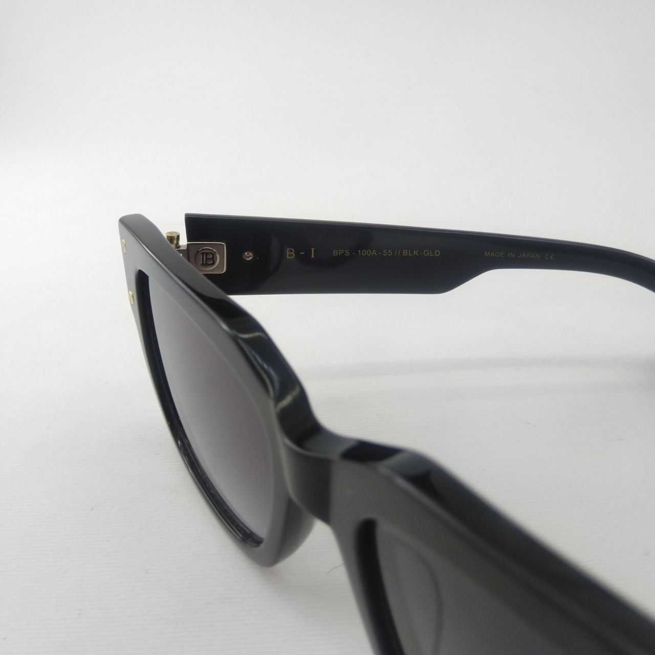 عینک آفتابی بالمن مدل BPS - 100A - 55 // BLK-GLD -  - 5