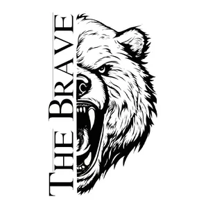  استیکر پارچه و لباس پاد آفرین طرح خرس کد 910