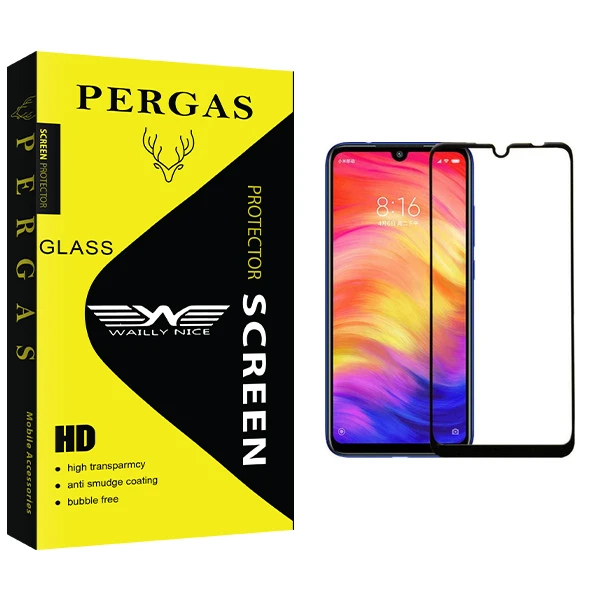 محافظ صفحه نمایش وایلی نایس مدل Pergas Glass مناسب برای گوشی موبایل شیائومی Redmi Note 7