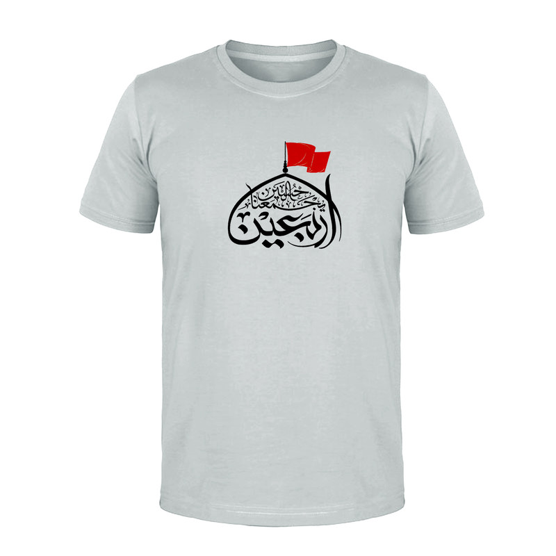 تی شرت آستین کوتاه مردانه مدل محرم کد K218 T