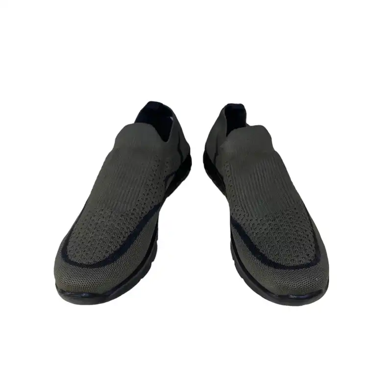 کفش پیاده روی تتیس مدل ریما جورابی رنگ زیتونی