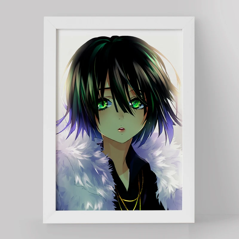 تابلو خندالو مدل فوبوکی انیمه مرد تک مشتی کد 11338