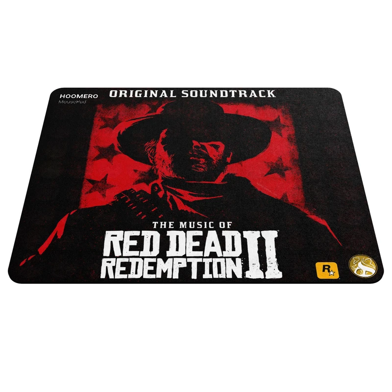 ماوس پد هومرو مدل A2790 طرح بازی Red Dead Online
