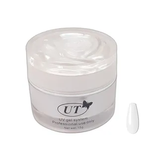 بیلدر ژل کاشت ناخن یوتی مدل Wh  وزن 15 گرم رنگ سفید
