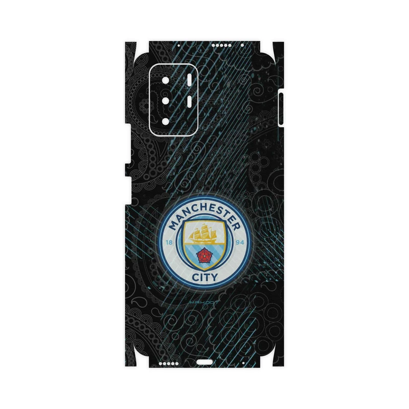 برچسب پوششی ماهوت مدل Manchester-City-FullSkin مناسب برای گوشی موبایل شیائومی Redmi Note 10 Pro (China)