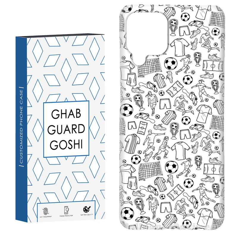 کاور قاب گارد گوشی طرح فوتبال کد Dimo-118 مناسب برای گوشی موبایل سامسونگ Galaxy A12 / Galaxy M12
