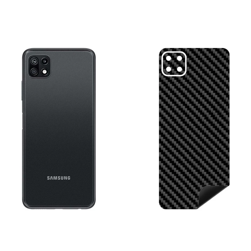 برچسب پوششی بستور طرح کربن مدل GB3-12 مناسب برای گوشی موبایل سامسونگ Galaxy F42 5G