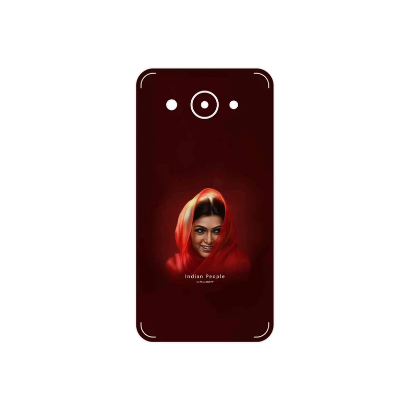 برچسب پوششی ماهوت مدل Portrait of an Indian Woman مناسب برای گوشی موبایل هوآوی Y3 2017