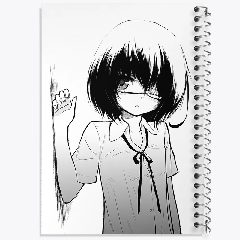 دفتر مشق 50 برگ خندالو طرح میساکی می انیمه دیگری کد 32030