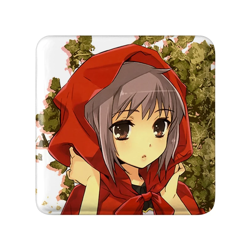 مگنت خندالو طرح یوکی انیمه ناپدید شدن هارومی سوزومیا The Disappearance of Haruhi Suzumiya  مدل مربعی کد 23149