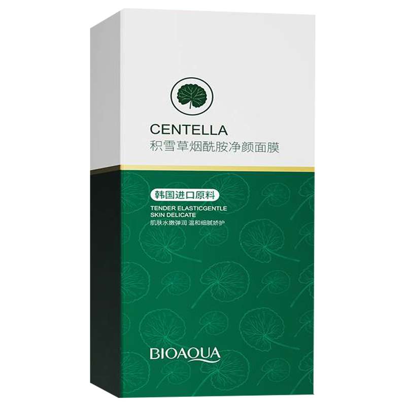 ماسک صورت بایو آکوا مدل CENTELLA وزن 7.5 گرم مجموعه 8 عددی ماسک صورت بایو آکوا مدل CENTELLA وزن 7.5 گرم مجموعه 8 عددی