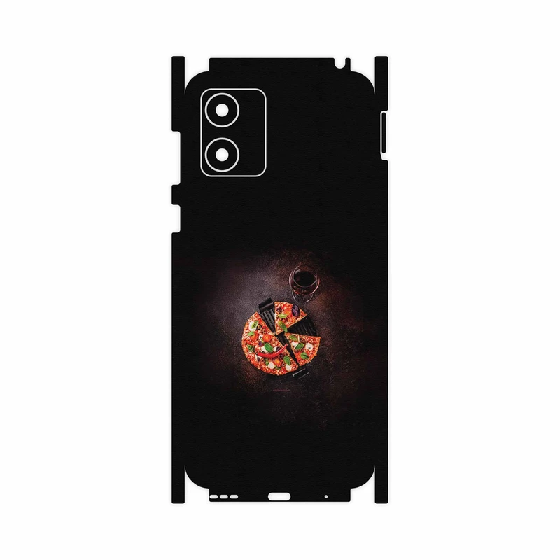برچسب پوششی ماهوت مدل Pizza-FullSkin مناسب برای گوشی موبایل موتورولا Moto E13