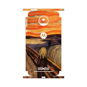 MAHOOT The Scream of Munch-FullSkin Cover Sticker for Motorola Moto Z