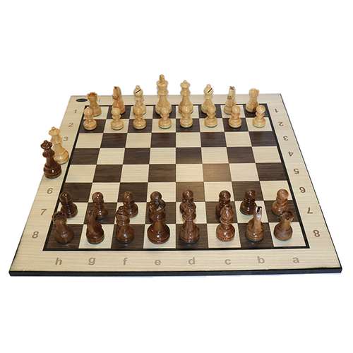 شطرنج مدل چوبی طرح abc کد A10