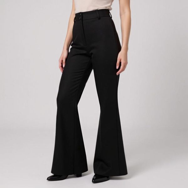 شلوار زنانه مدل مازراتی دمپا گشاد