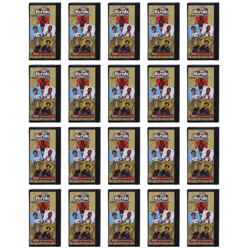 آلبوم کارت فوتبال کیمدی مدل 2025 مجموعه 20 عددی