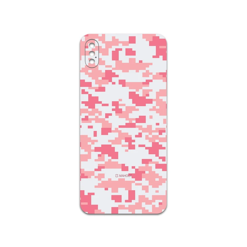 برچسب پوششی ماهوت مدل Army-Pink-pixel مناسب برای گوشی موبایل اپل iPhone XS Max
