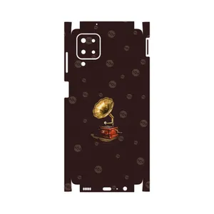 MAHOOT Gramophone Nostalgia-FullSkin Cover Sticker for Samsung Galaxy F12