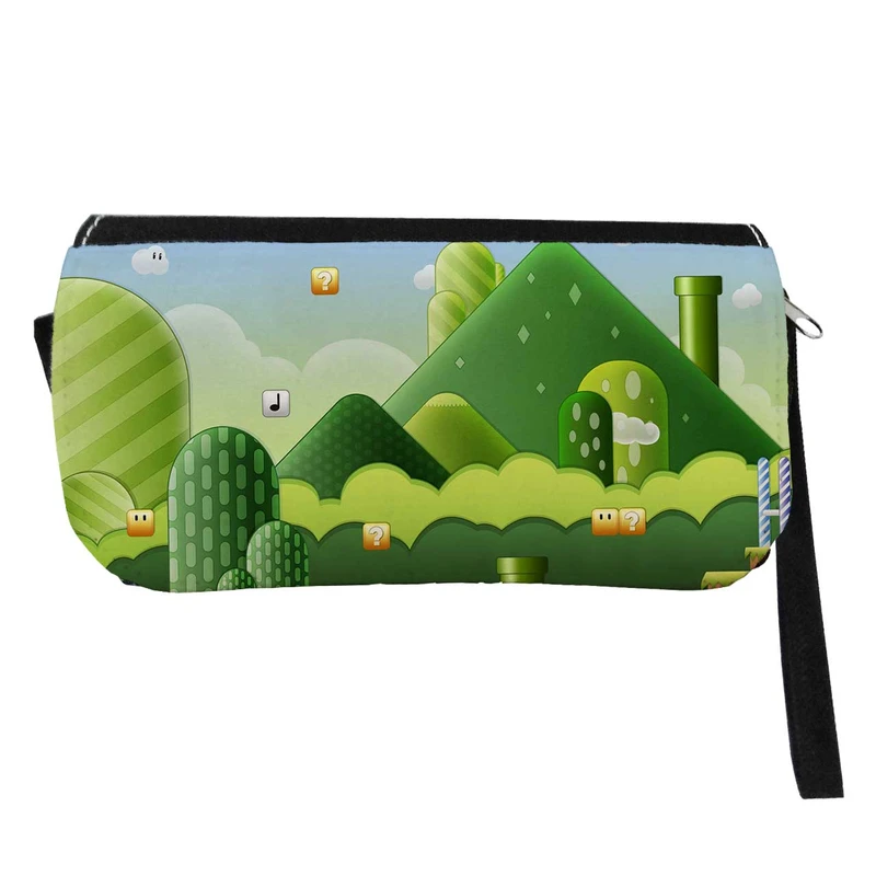   جامدادی مدل دوزیپ طرح دنیای سوپر ماریو کد NI378