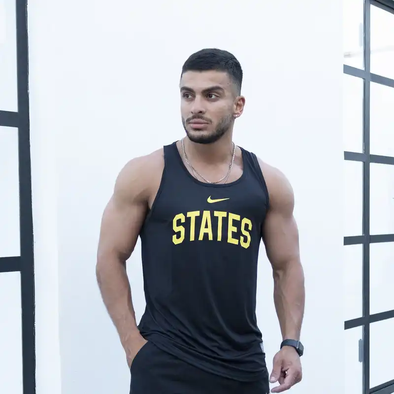 تاپ ورزشی مردانه مدل STATES