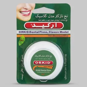 نخ دندان نازک تر ارکید مدل کلاسیک سبز