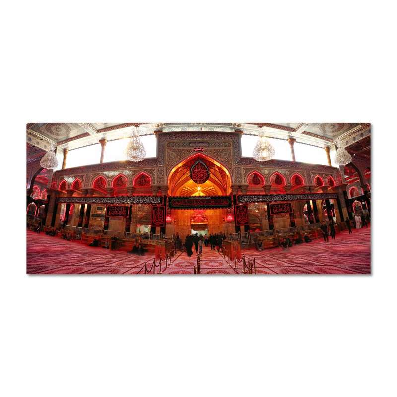 پرچم طرح حرم امام حسین (ع) کد 500011-14065