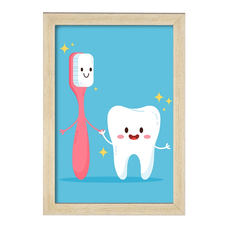 تابلو خندالو مدل دندان و دندان پزشکی کودکانه کد 36751