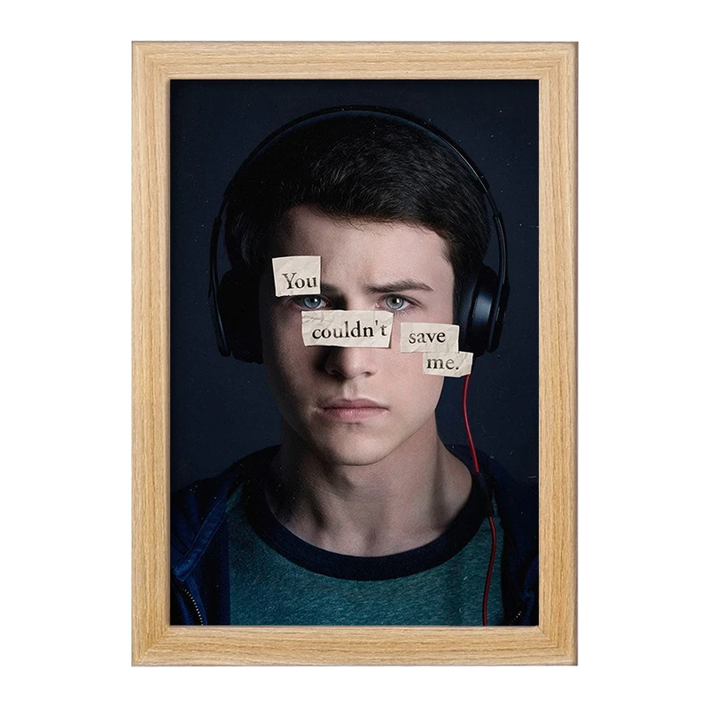 تابلو خندالو مدل کلی جانسن 13دلیل برای اینکه Reasons Why13  کد 20334