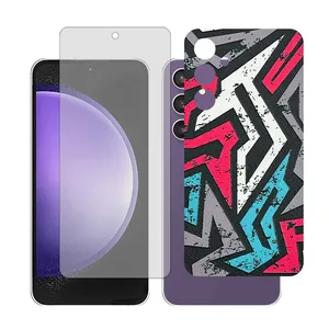 Glass Together model transparent Screen Protector Suitable for Samsung Galaxy S23 FE Mobile Phone with Back cover sticker