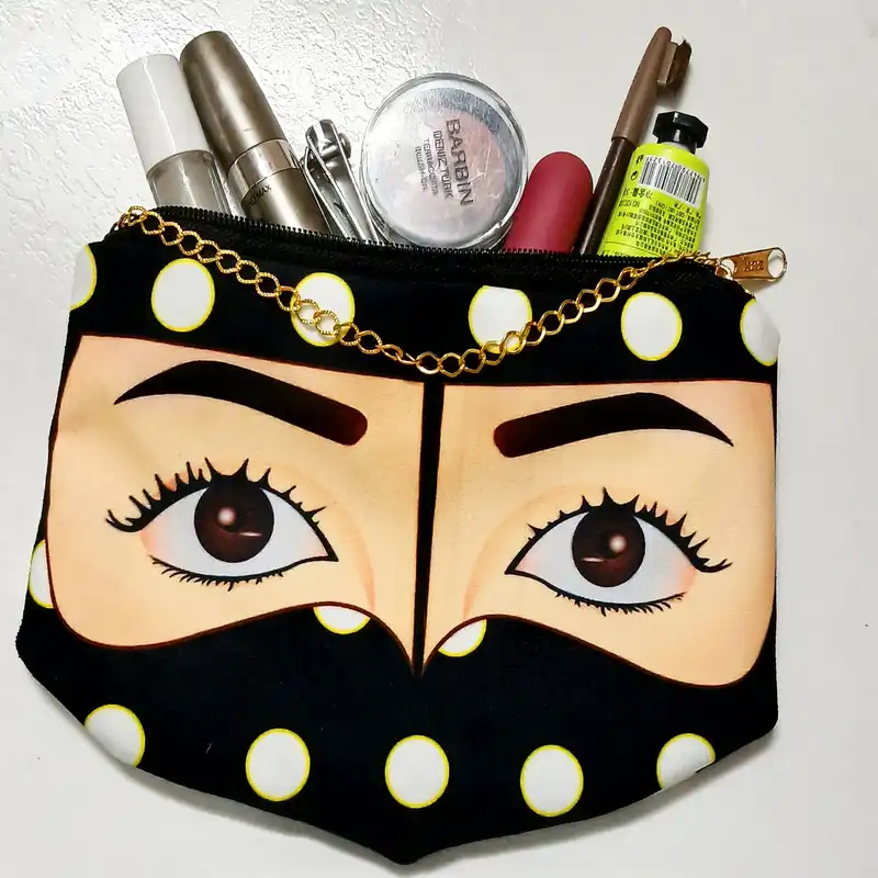 کیف لوازم آرایش زنانه مدل برقه