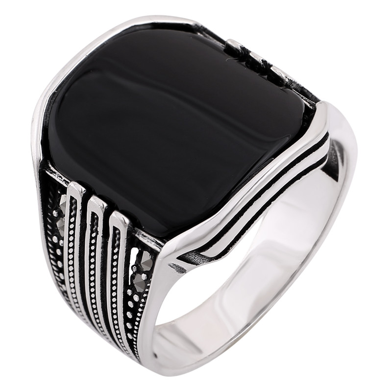 انگشتر نقره مردانه کد R3246