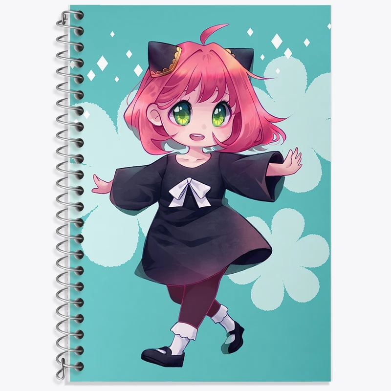 دفتر لغت 50 برگ خندالو طرح آنیا انیمه اسپای ایکس فمیلی کد F813