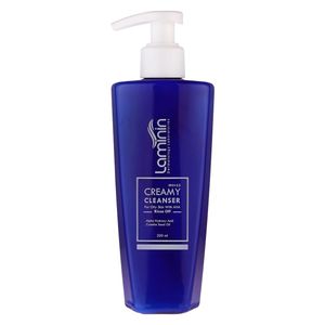 کرم شستشوی صورت رطوبت رسان لامینین مدل AHA مناسب پوست چرب حجم 200 میلی لیتر 