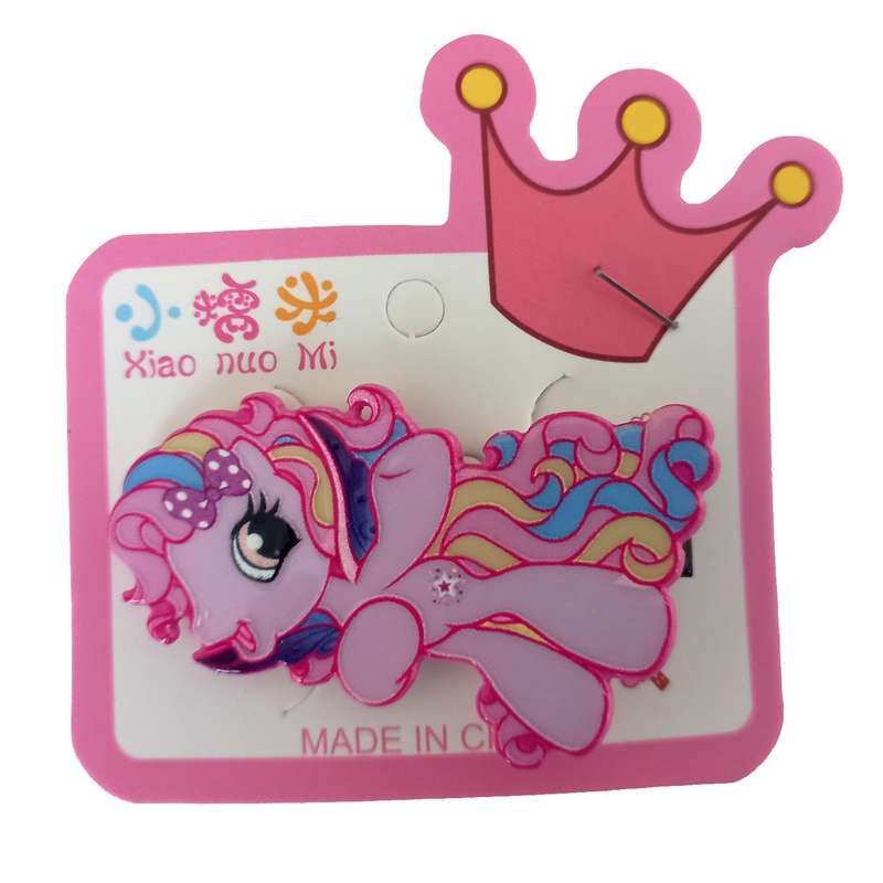گیره مو دخترانه مدل پونی کد Pony-vio-star
