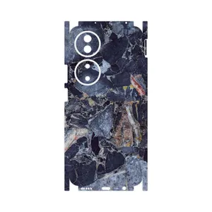 MAHOOT Broken black marble-FullSkin Cover Sticker for Honor X7b