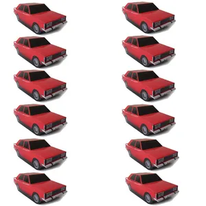  دستمال کاغذی 100 برگ طرح خودروی پیکان کد RD12 مجموعه 12 عددی