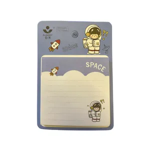 کاغذ چسب دار مدل فانتزی طرح فضانورد آبی