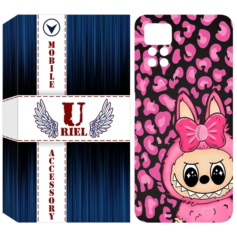 کاور یوریل مدل KSH کد 107 طرح عروسک لبوبو مناسب برای گوشی موبایل شیائومی Redmi Note 12 Pro 4G